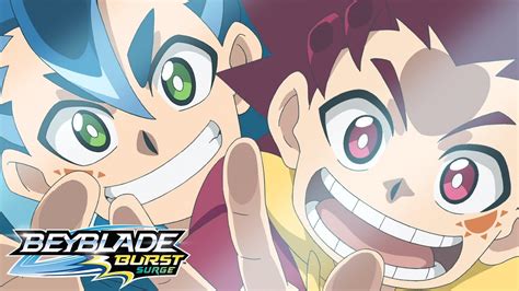 Beyblade Burst Surge Épisode 12 Hyuga Et Lain Contre Hikaru Et Aiger Youtube