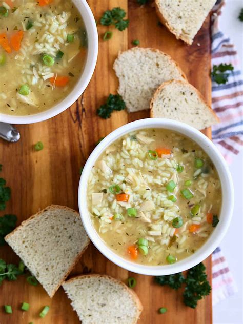 Instant Pot Chicken And Rice Soup Tasty Oven