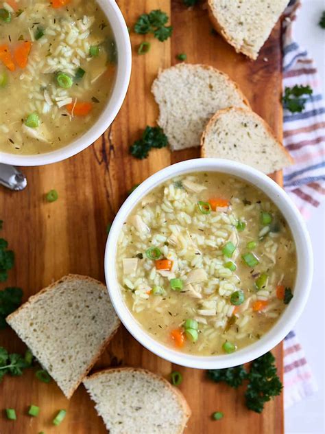 Instant Pot Chicken And Rice Soup Tasty Oven