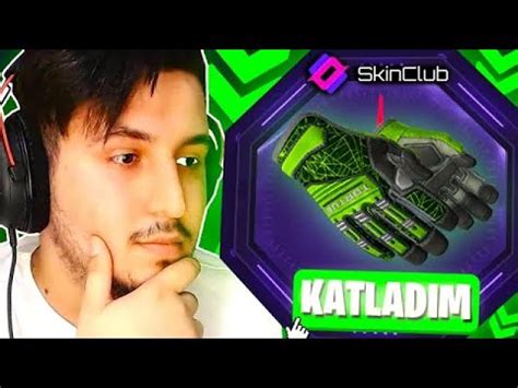 SKINCLUB DA UPGRADE DEN ÇOK PAHALI YEŞİL ELDİVENLER ALDIM CS2 KASA