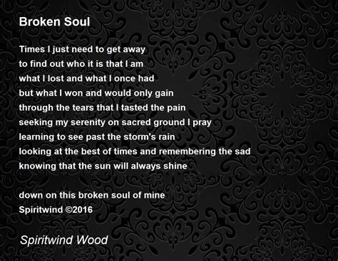 Broken Soul Poems