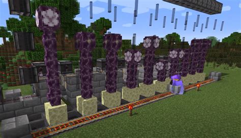 How To Make Chorus Fruit Farm Afkable Design Minecraft Build Recipe