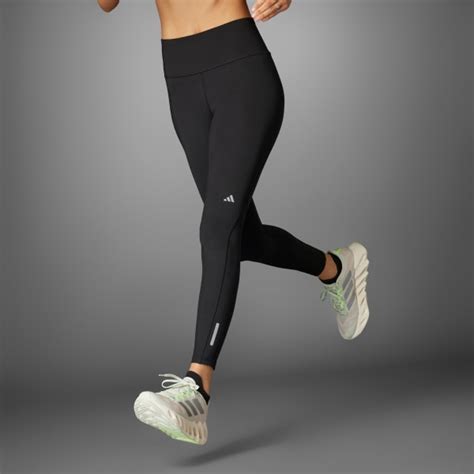 Adidas Ultimate Running 7 8 Leggings Black Adidas Australia