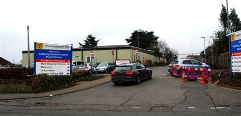 New Main Entrance At Kettering General Hospital Heart Northamptonshire