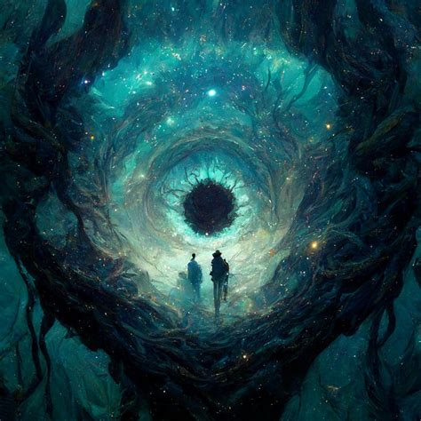 Two People Looking Into The Abyss By Moribato On Deviantart