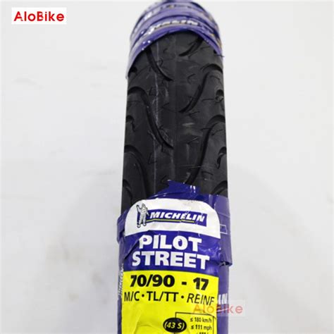 Lốp Michelin 70 90 17 Pilot Street cho Exciter Winner