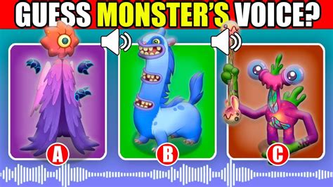 Guess The Monster S Voice My Singing Monsters Yooreek Meebkin