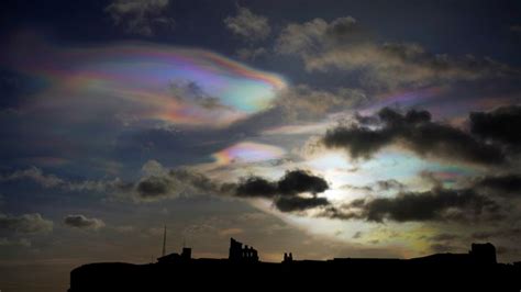 Rare 'rainbow clouds' spotted in UK skies | UK News | Sky News