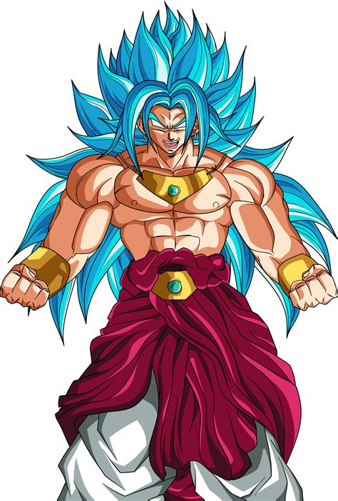 Broly God Blue by DragonBallAffinity on DeviantArt