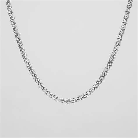 Foxtail Chain | Silver | Men's Chains | ELMNT