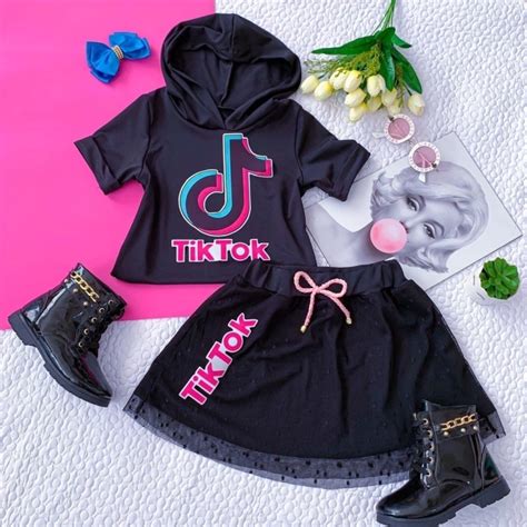 Conjunto Preto Tik Tok Coisas De Dondoquinha