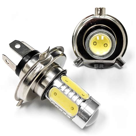 H4 9003 40w Led Cob Motorcycle Bulb Headlight Hilo Beam Light White Lamp 4000lm Ebay