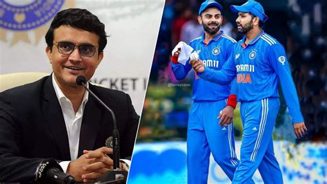 Made Him The Captain Sourav Ganguly Opens Up On Replacing Kohli With