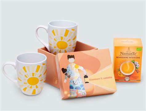 Regali Solidali Set Mug E Tisana Namaste Benessere Interiore