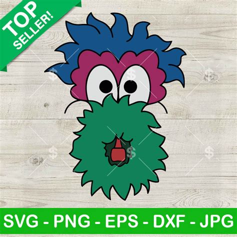 Phillies Baseball Phanatic Face Svg Philadelphia Baseball Svg