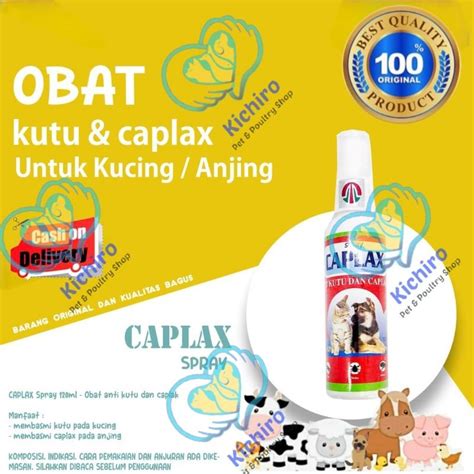 Jual Caplax Spray Ml Tamasindo Obat Anti Kutu Dan Caplak Untuk