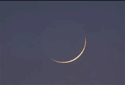 هلال جمادى الآخرة يزين سماء السعودية والوطن العربي الليلة مجلة سيدتي