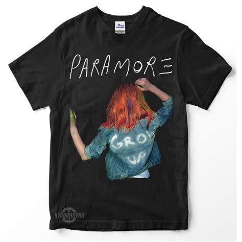 Jual Kaos Paramore Grow Up Premium Tshirt Paramore Decode Kaos Band