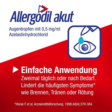 Allergodil Akut Augentropfen Bei Heuschnupfen Ml Shop Apotheke