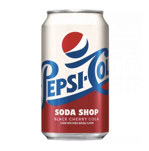 Pepsi Cola Soda Shop Black Cherry Cola 12fl Oz 355ml Curious Candy