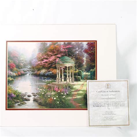 Garden Of Prayer Thomas Kinkade Value | Fasci Garden