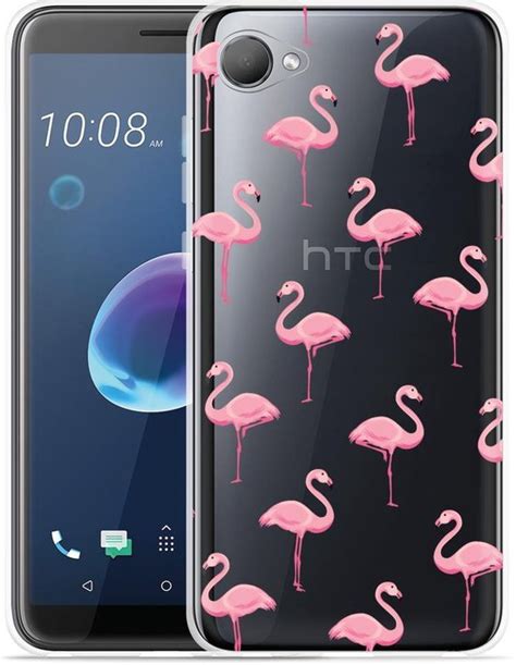 Desire 12 Hoesje Flamingo Designed By Cazy Bol