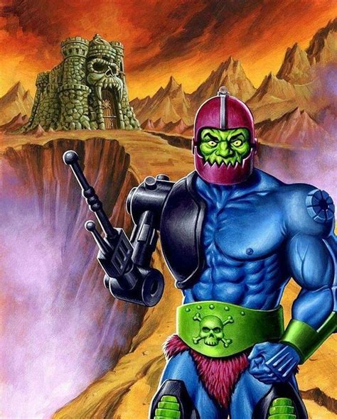 Masters Of The Universe Trap Jaw He Man Artwork Comic Book Artwork