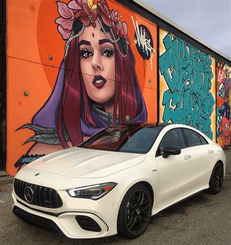 Test Driving The 2021 Mercedes Amg Cla 45 This Week Shes A Classy Lady Isnt She Rmercedes