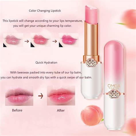 Domality Pink Magic Color Change Lipstick Set | 3PCs Long-Lasting