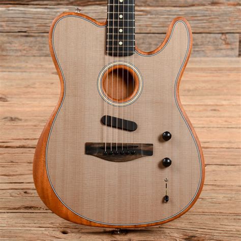 Fender American Acoustasonic Telecaster Sonic Grey 2019 Chicago Music