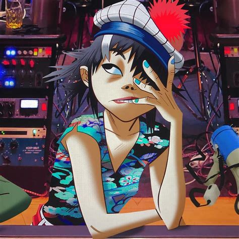 The Art Of Jamie Hewlett In Gorillaz Gorillaz Noodle Gorillaz Art