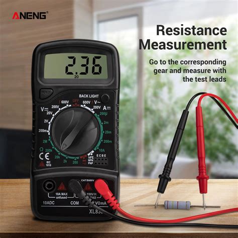 Multim Tre Num Rique Lcd Aneng Xl L Testeur De Transistor Lectrique