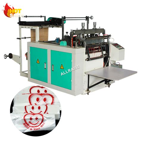 Hot Sealing Vest Plastic Bag Cutting And Making Machine China Vest