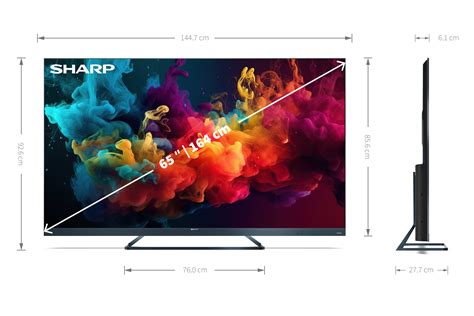 K Ultra Hd Hz Quantum Dot Sharp Google Tv Fq Eg Sharp Europe