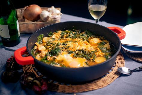 Recipe For Traditional Alicante Potato Cod And Spinach Stew Bullfrag