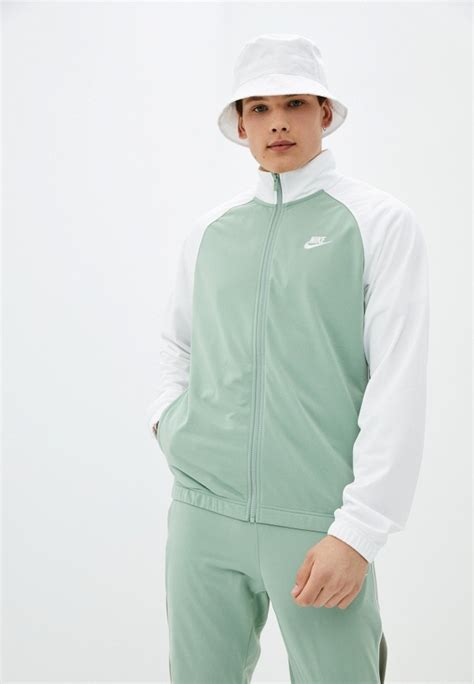 Костюм спортивный Nike M NSW SPE PK TRK SUIT, цвет: зеленый ...