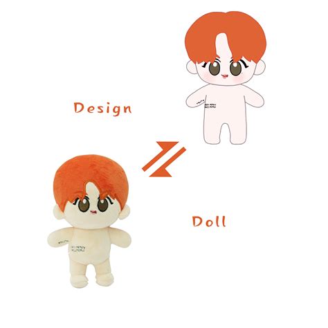 Popular New Design Custom Anime Doll Custom Stuffed Soft Plushie ...