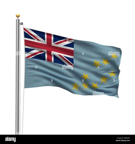 Flag of Tuvalu Stock Photo - Alamy