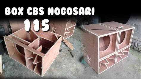 PROSES PEMBUATAN BOX SPEAKER CBS 15 INCH SINGLE SANGAT MUDAH YouTube