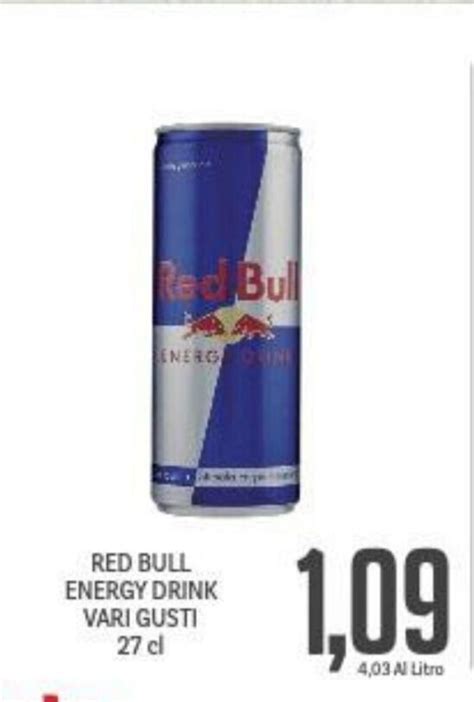 Red Bull Energy Drink Vari Gusti Cl Offerta Di Supermercati Piccolo