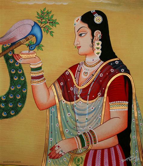 50 Beautiful Rajasthani Paintings - Traditional Indian Rajput Paintings