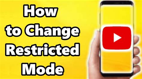 How To Enable Or Disable Restricted Mode On Youtube YouTube