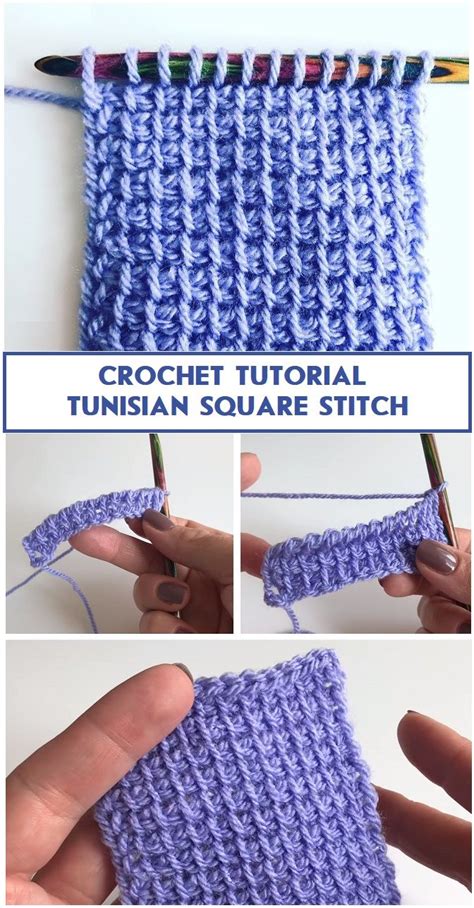 Tunisian Stitch Crochet Tutorial Tutorials And More Crochet