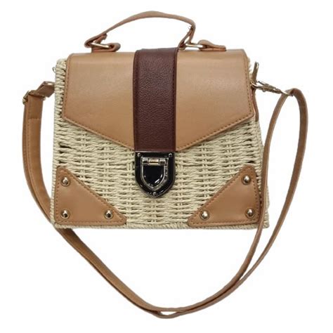 Bolsa De Ombro Feminina Palha Shopee Brasil