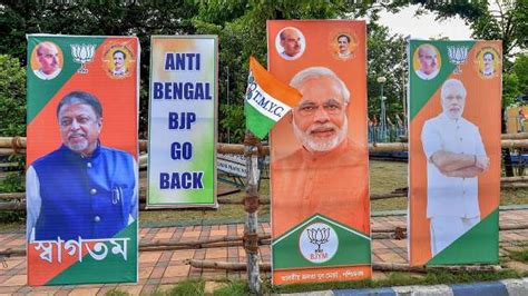 Ahead Of Bengal Assembly Elections 2021 Poster War Breaks Out Between