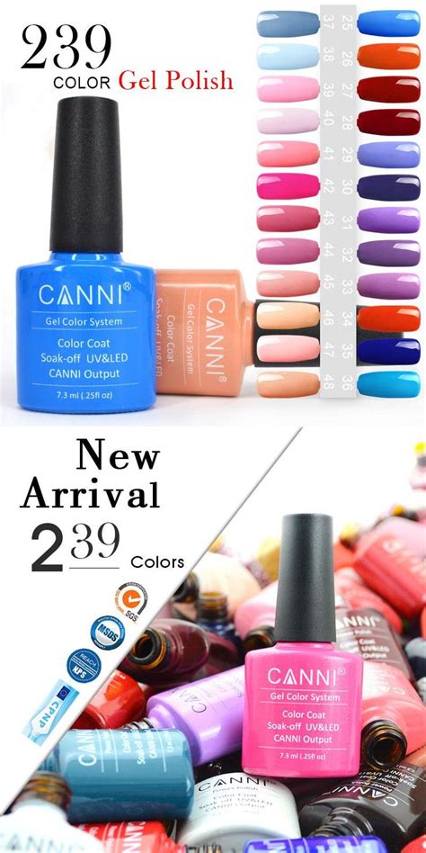 Visit To Buy 30917 CANNI Soak Off Nails Gel Supplier New 239 Colors