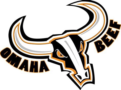 Omaha Beef Primary Logo Arena Football Football Logo Logo