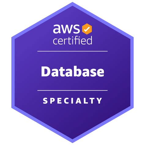 AWS Certified Database Specialty Credly