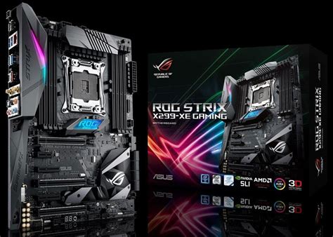 Asus Rolls Out Rog Strix X Xe Gaming Motherboard Thinkcomputers Org