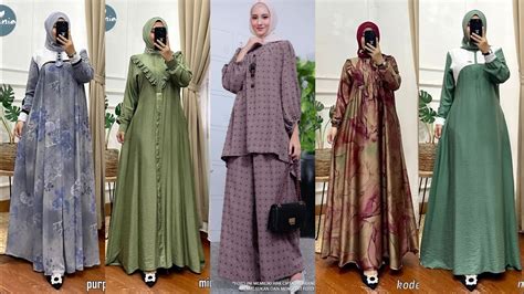 Baju Gamis Terbaru Model Sekarang Youtube